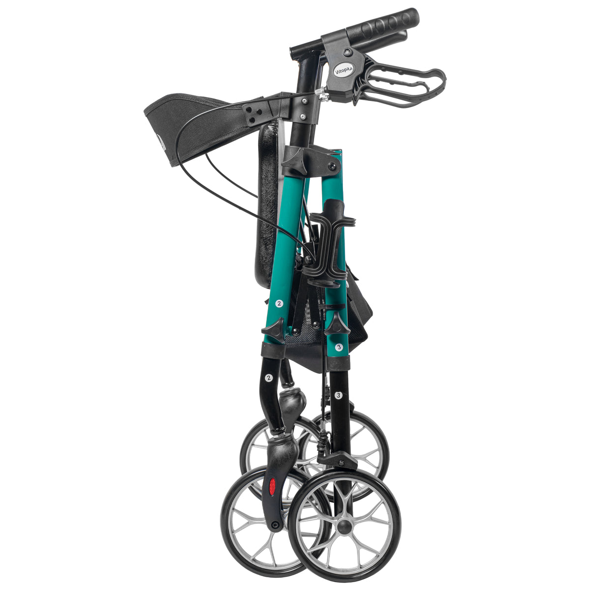 Vitopa W20A Lightweight Rollator Walker with Seat