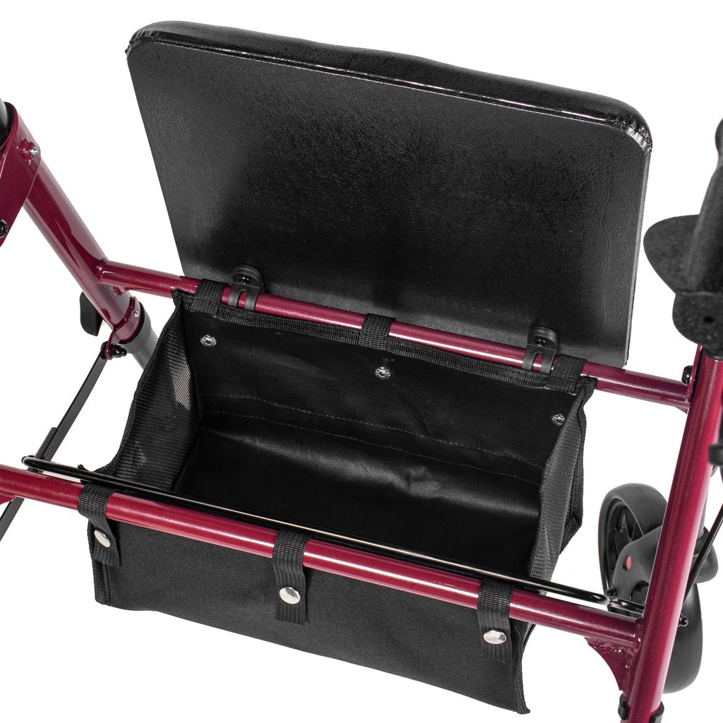 Vitopa W20S Steel Rollator Walker with Seat