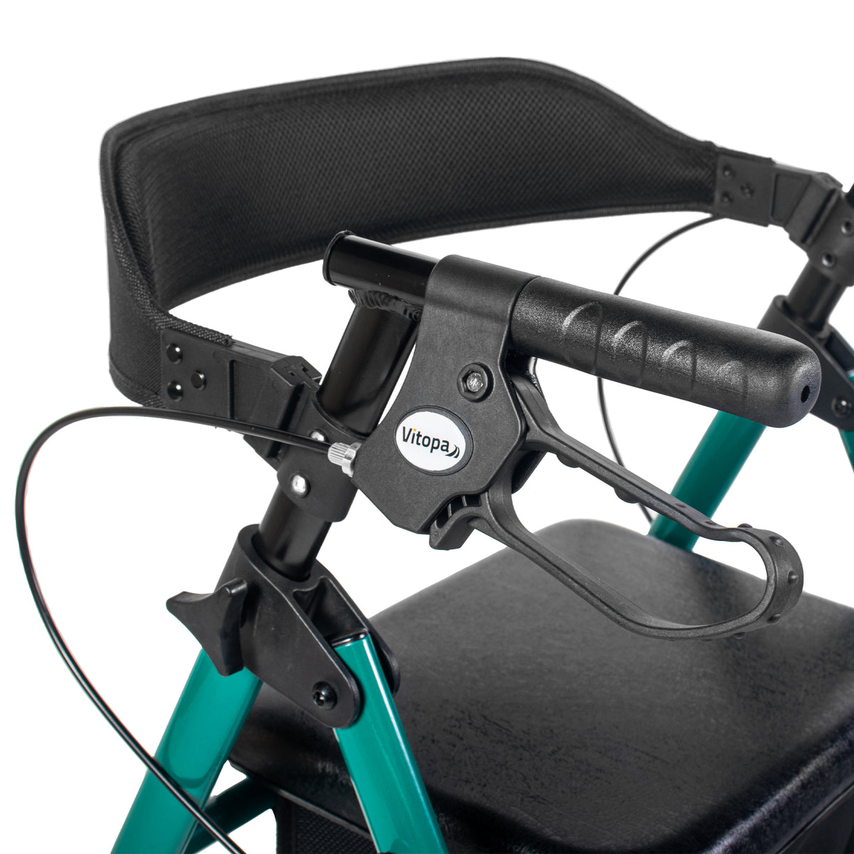 Vitopa W20A Lightweight Rollator Walker with Seat