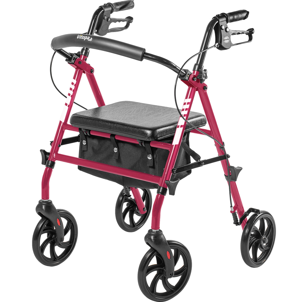Vitopa W10S Rollator Walker with Seat