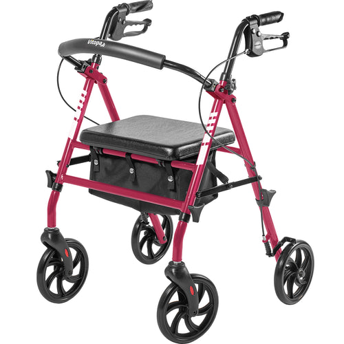 Vitopa W10S Rollator Walker with Seat