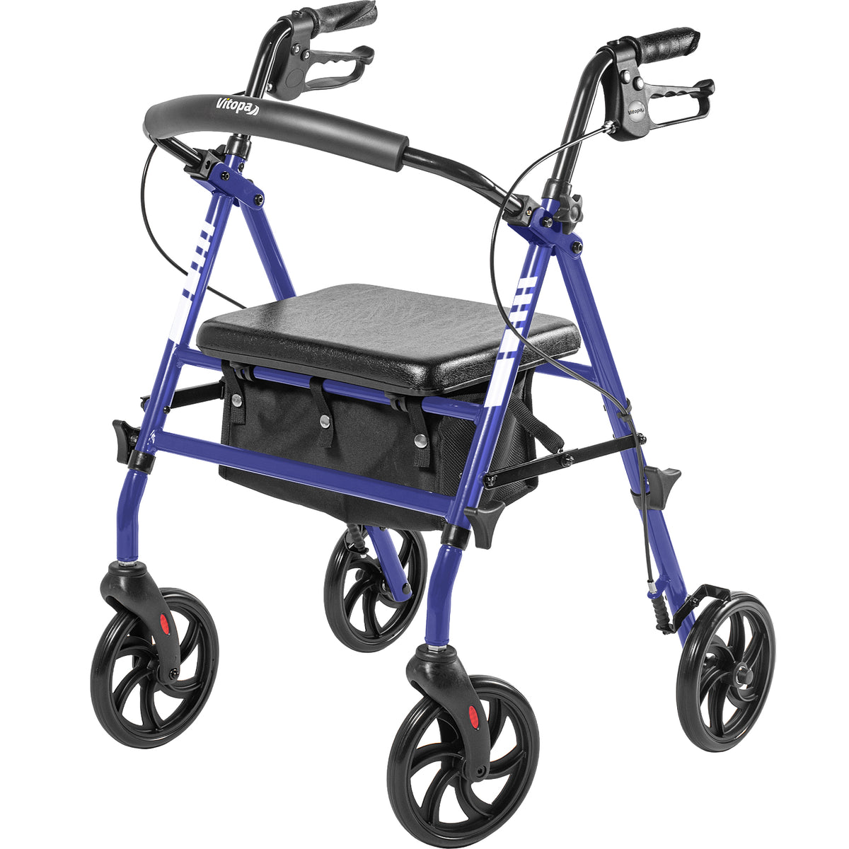 Vitopa W10S Rollator Walker with Seat