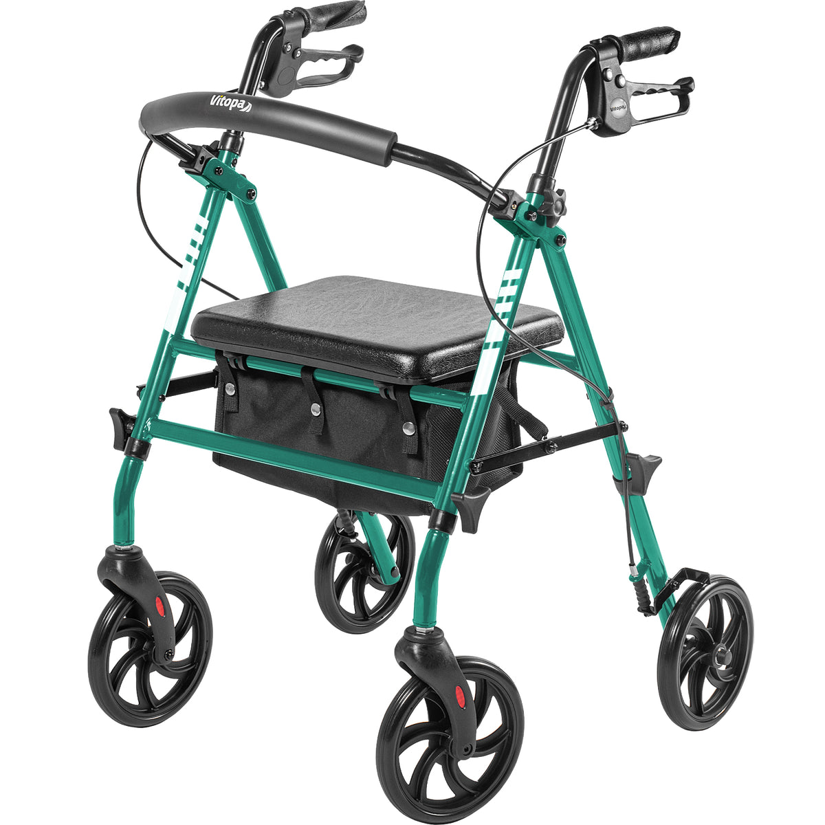 Vitopa W10S Rollator Walker with Seat